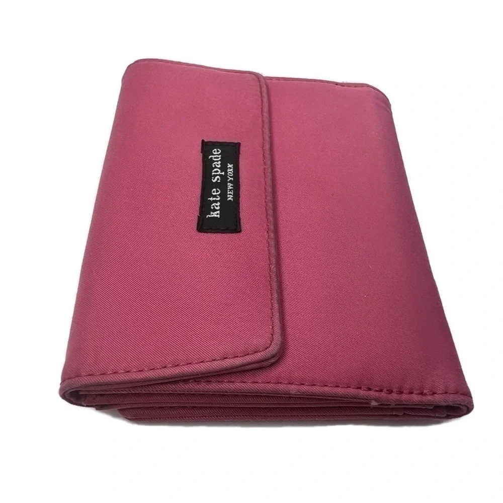 Kate Spade Vintage SAM Nylon Pink Wallet